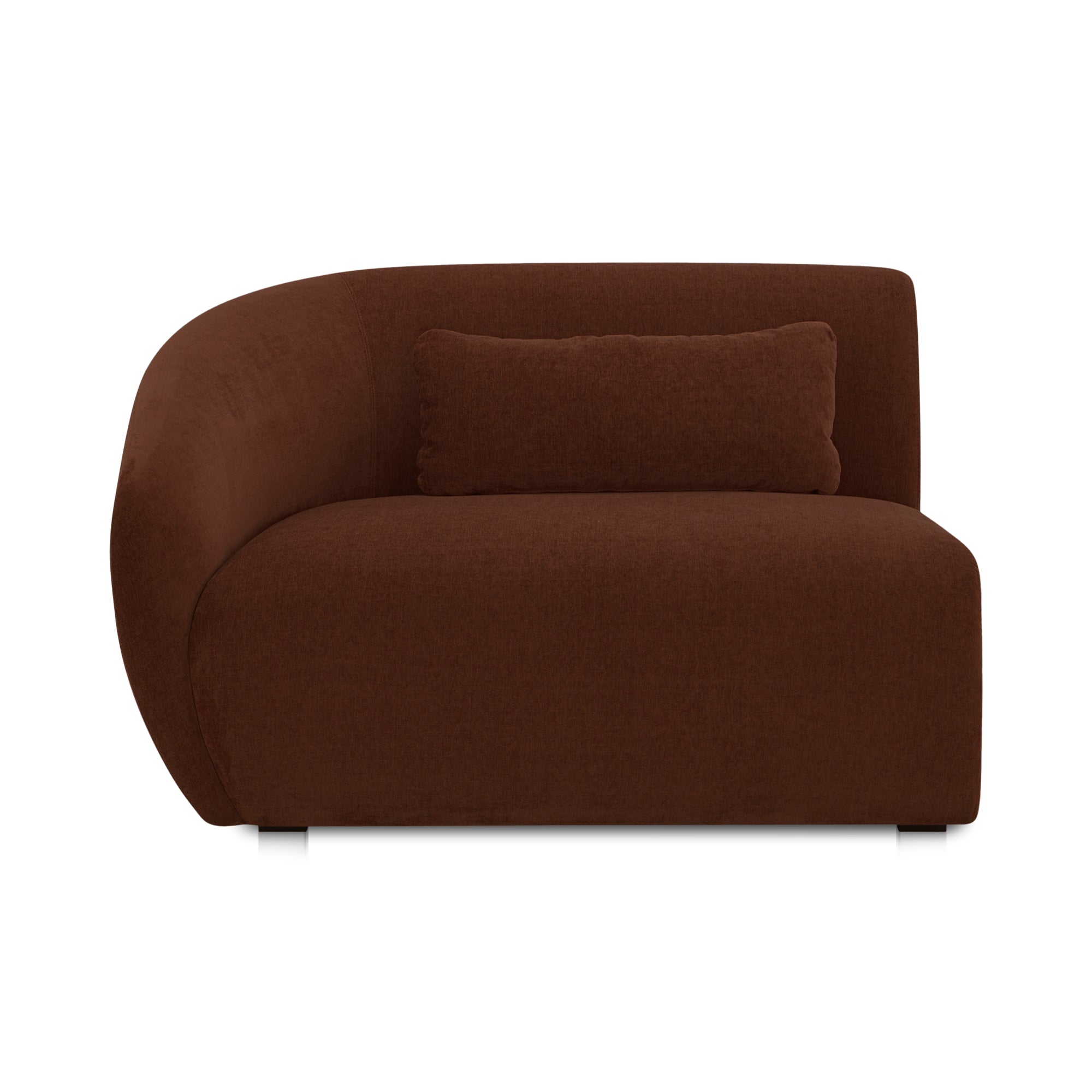 Amelia Left Arm Facing Chair Chestnut | Brown