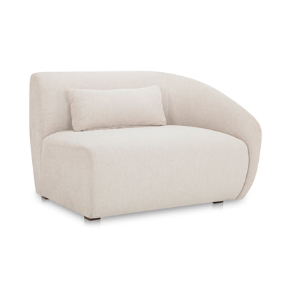 Amelia Right Arm Facing Chair Warm White