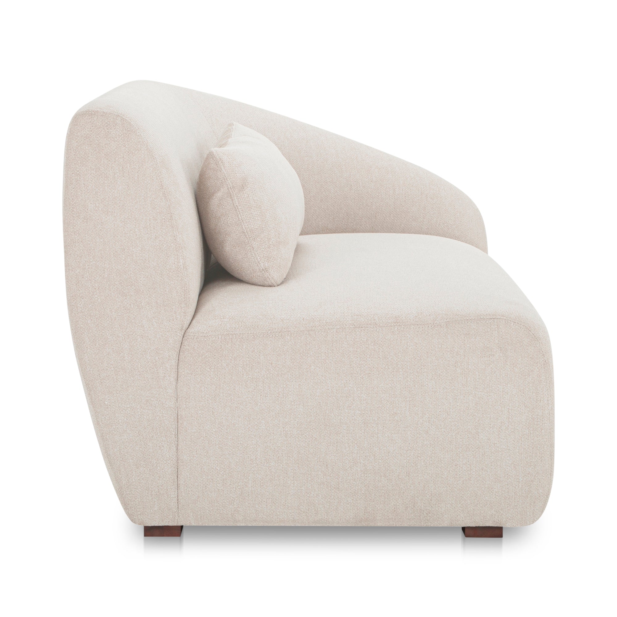 Amelia Right Arm Facing Chair Warm White