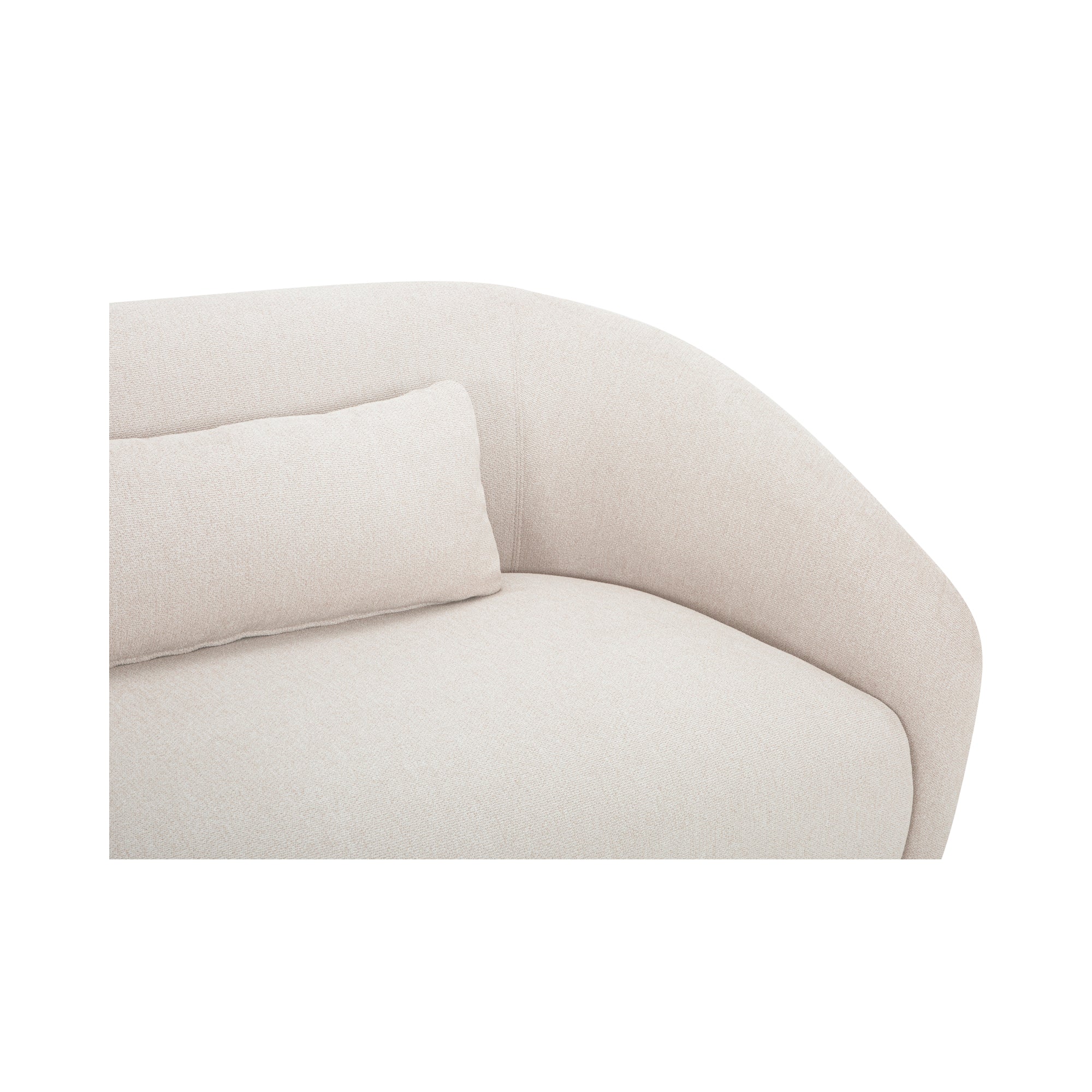 Amelia Right Arm Facing Chair Warm White