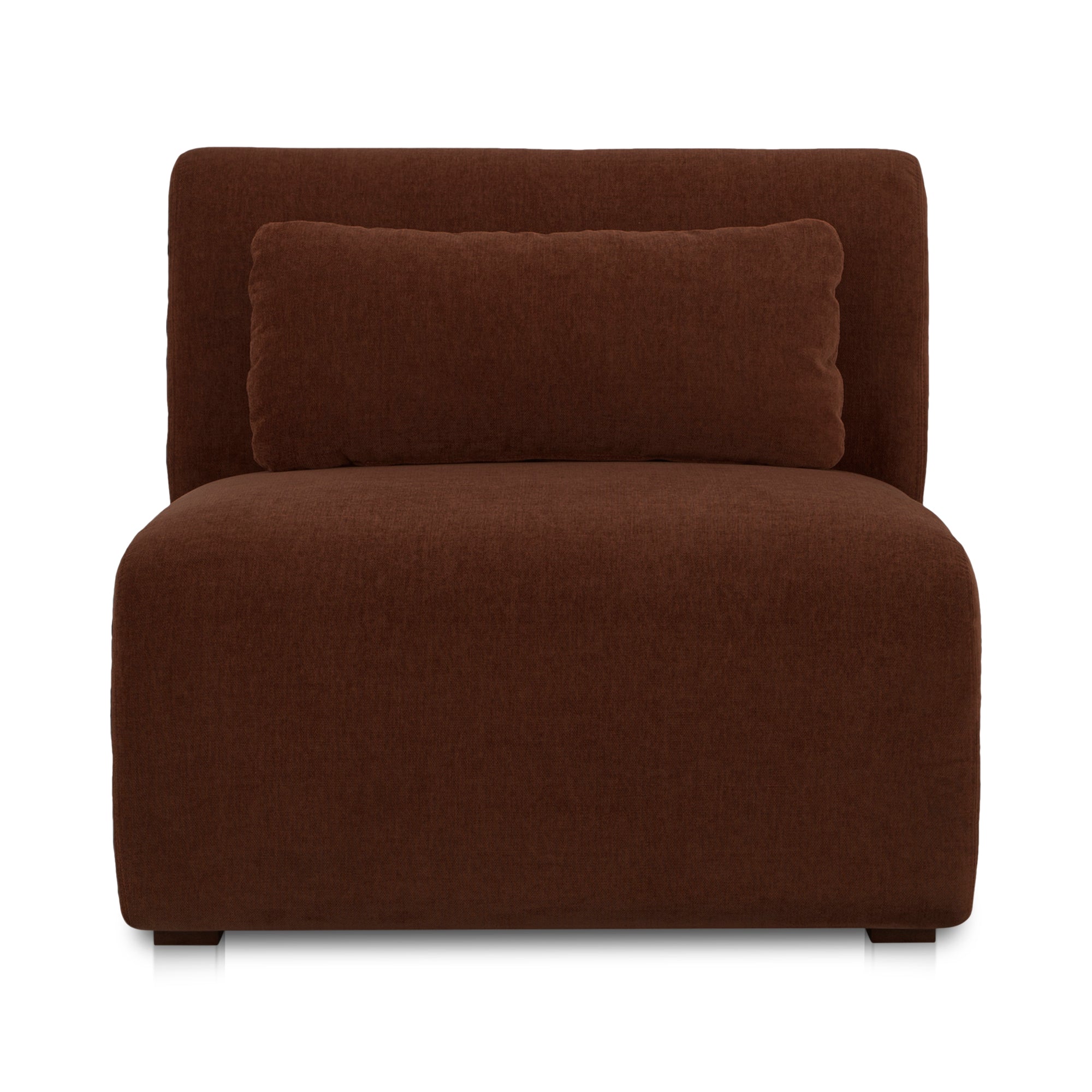 Amelia Slipper Chair Chestnut | Brown