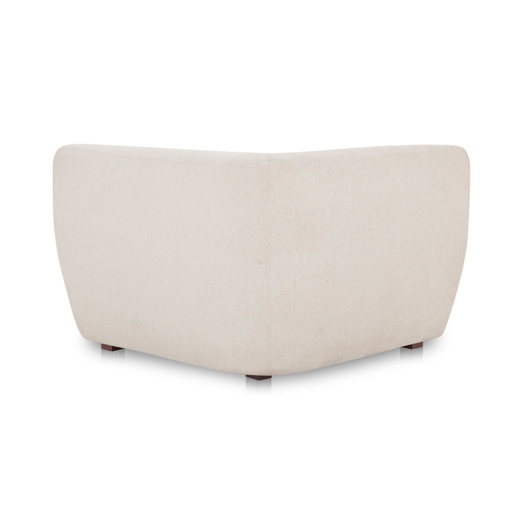 Amelia Corner Chair Warm White