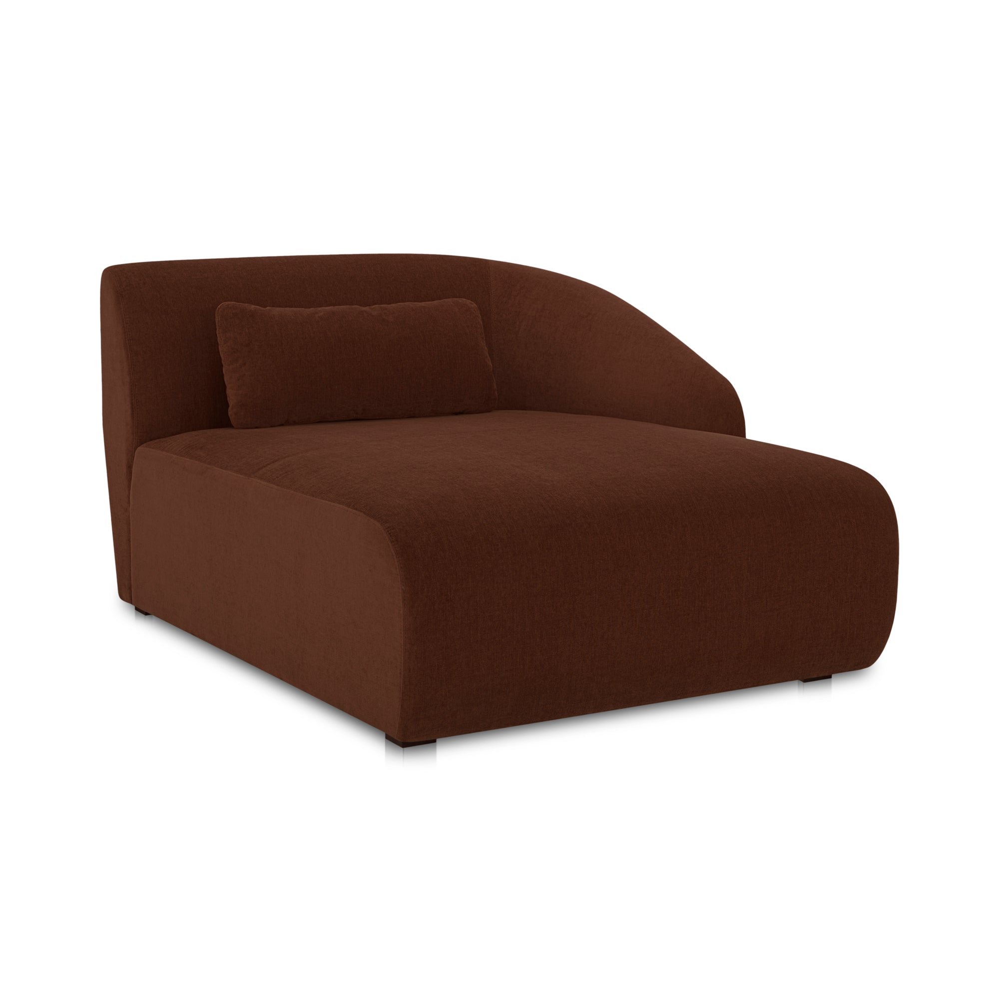 Amelia Right Arm Facing Chaise Chestnut