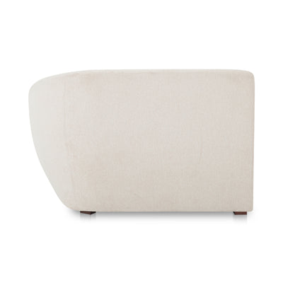 Amelia Right Arm Facing Chaise Warm White by Moe's Home
