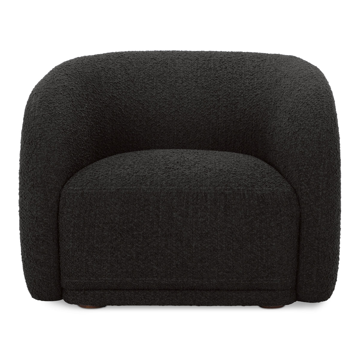 Faye Accent Chair Black Boucle by Moe's Home