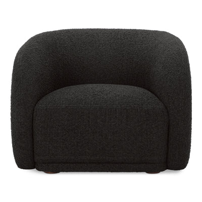 Faye Accent Chair Black Boucle by Moe's Home