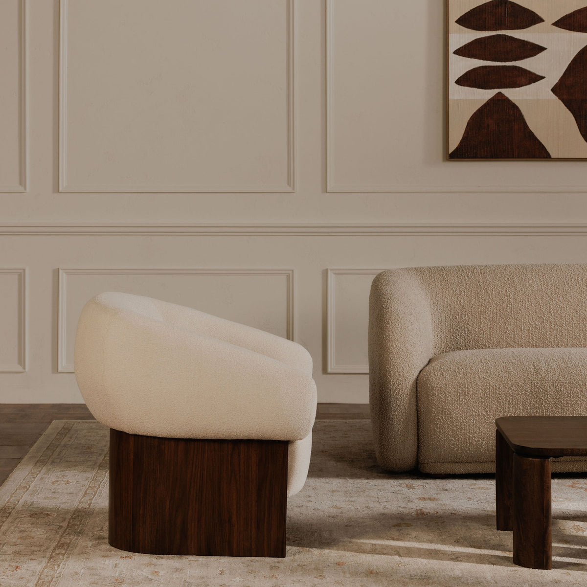 Otto Accent Chair Flecked by Moe's Home