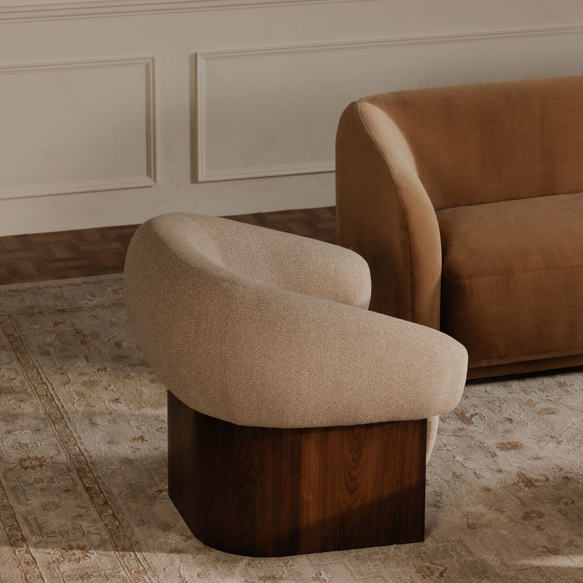 Otto Accent Chair Flecked by Moe's Home