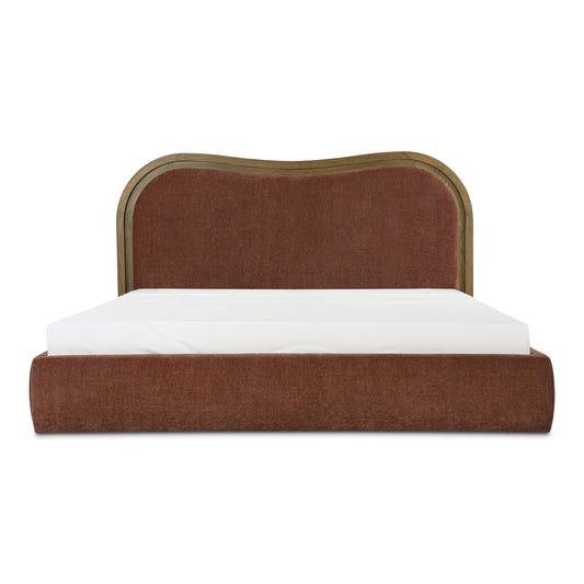 Camilla King Bed Chestnut by Moe's Home
