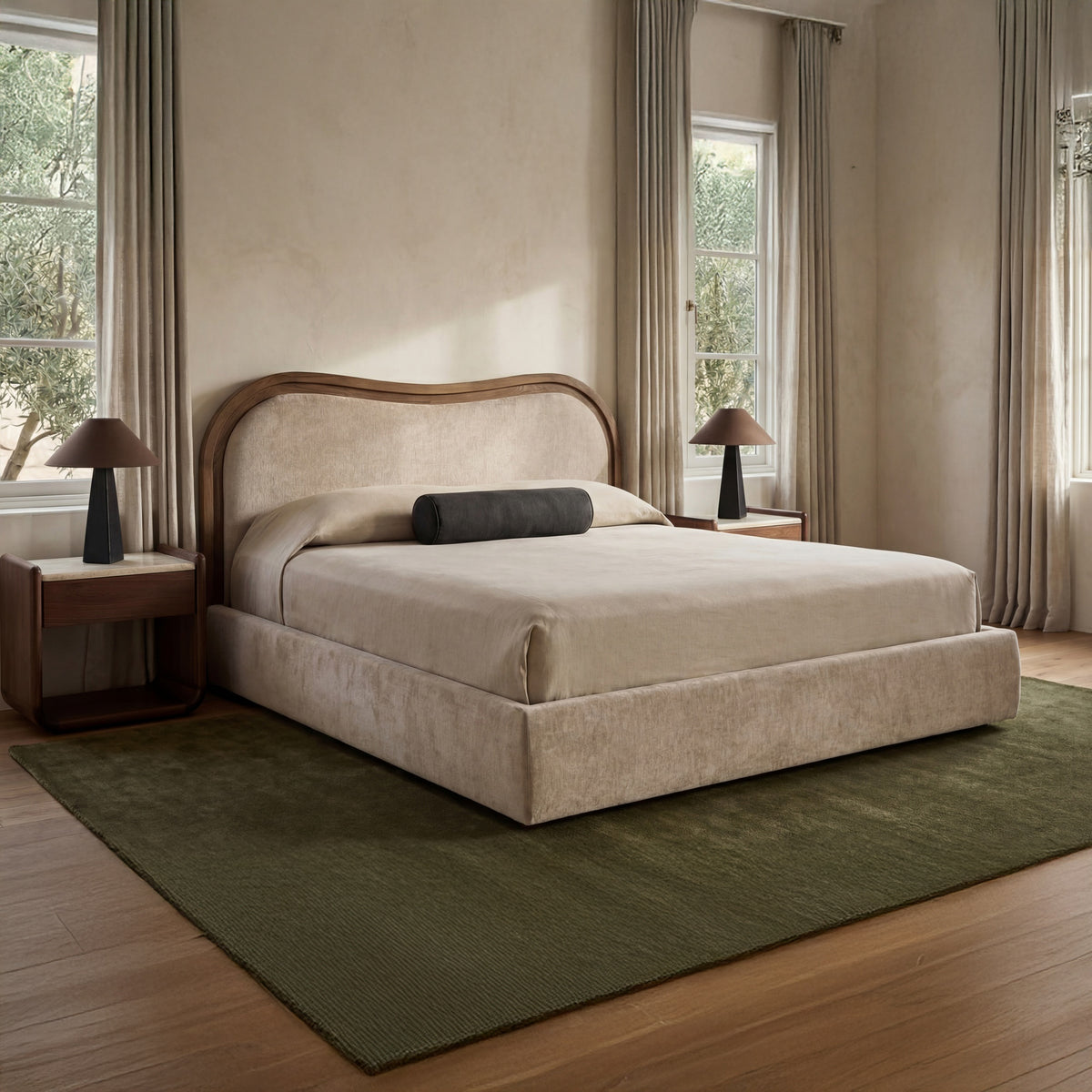 Camilla King Bed by Moe's Home