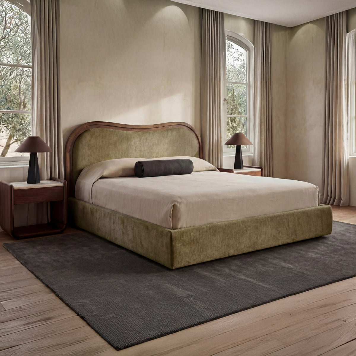Camilla King Bed by Moe's Home