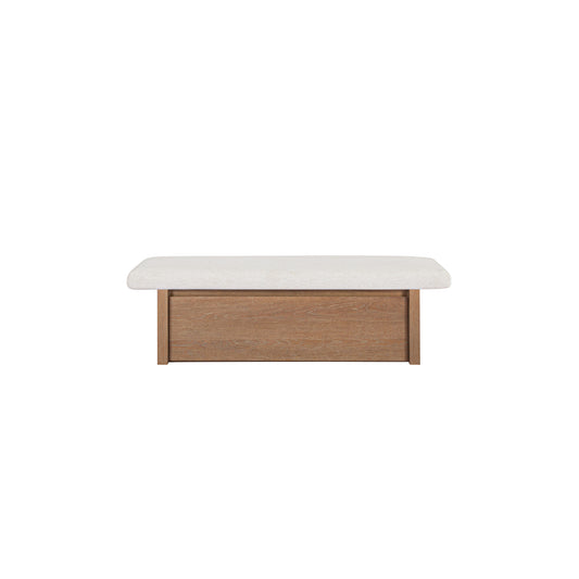 Gemma Storage Bench Oat by Moe's Home