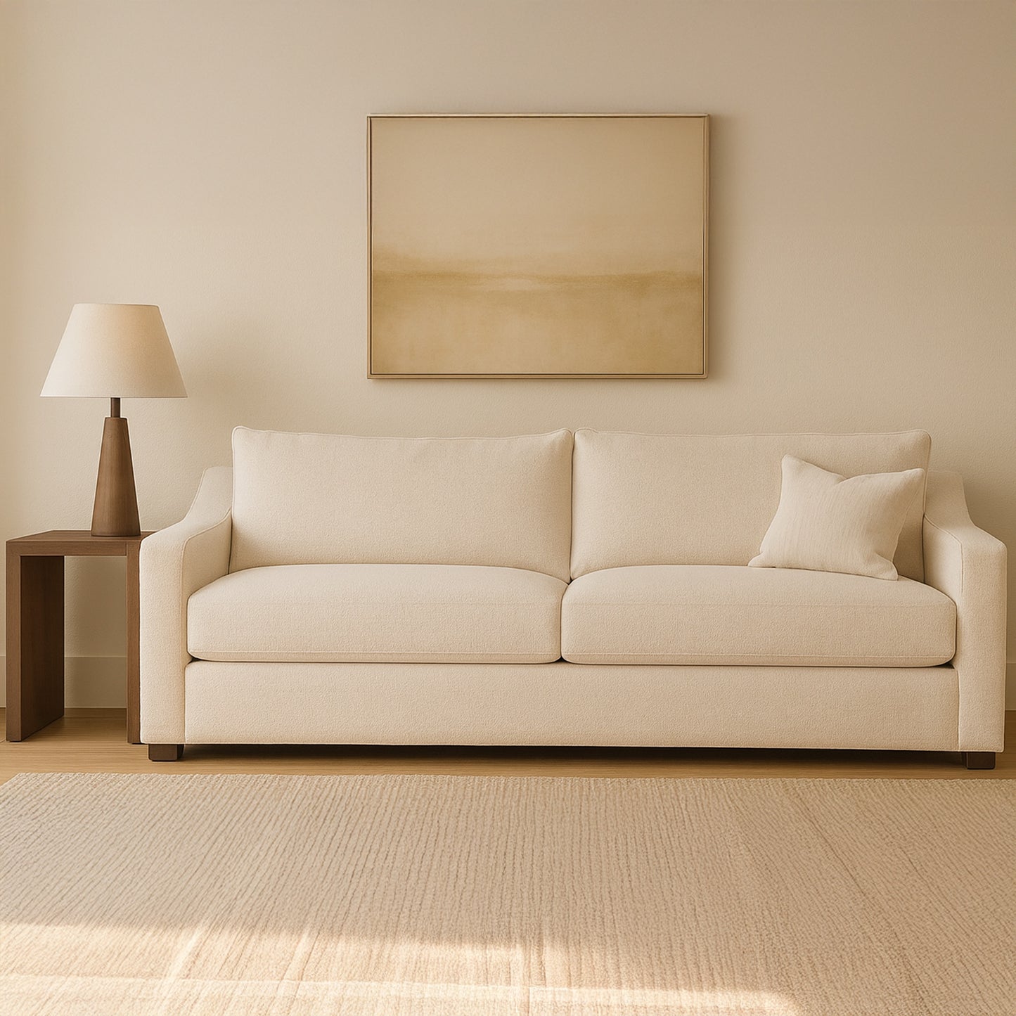 Farrow Sofa Flecked Oat by Moe's Home