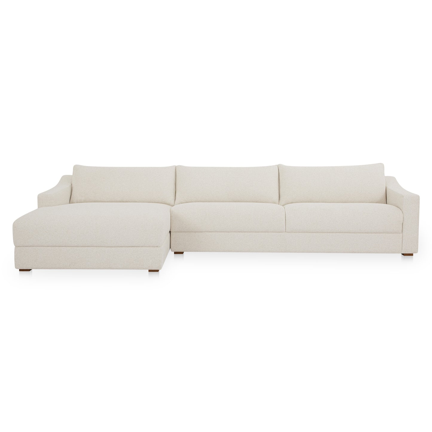 Farrow Sectional Flecked Oat Left by Moe's Home