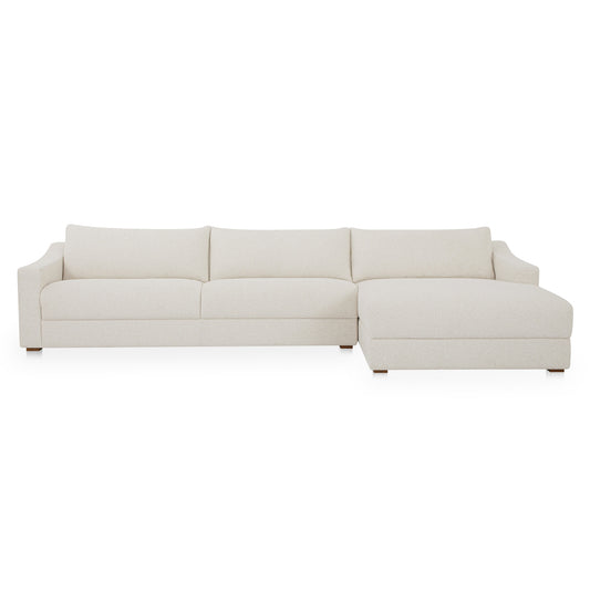 Farrow Sectional Flecked Oat Right by Moe's Home
