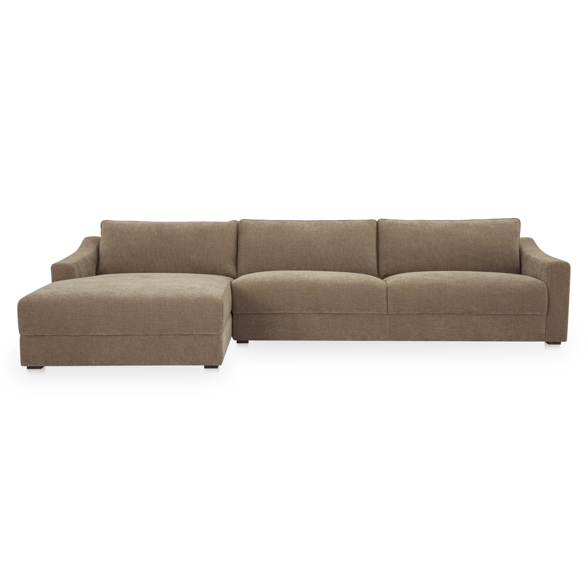 Farrow Sectional Taupe Left by Moe's Home