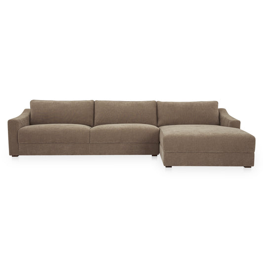 Farrow Sectional Taupe Right by Moe's Home