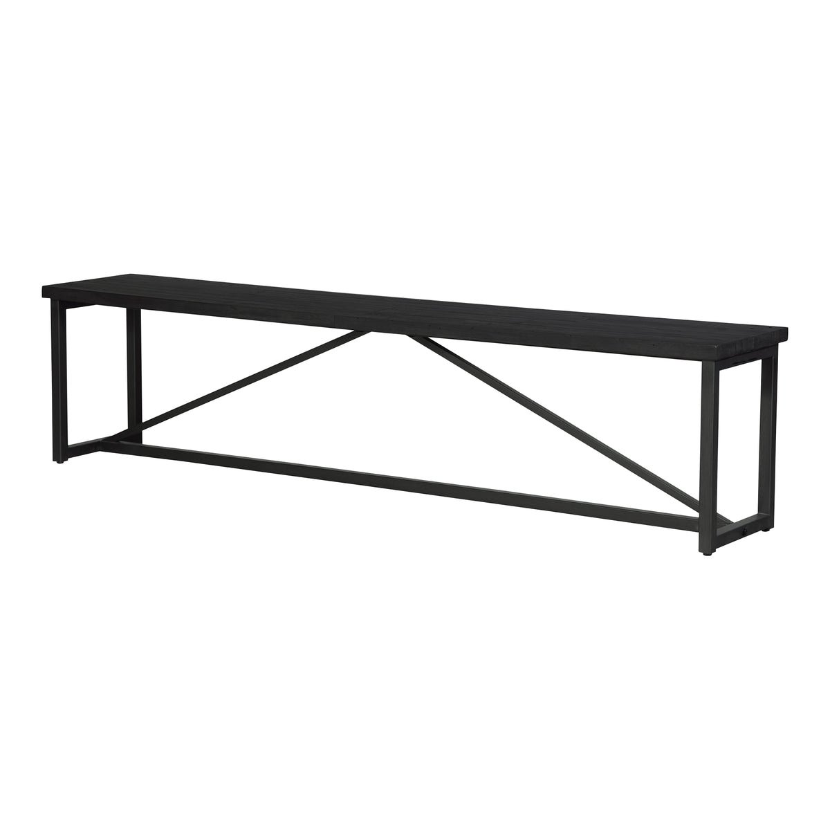Sierra Bench Black by Moe's Home
