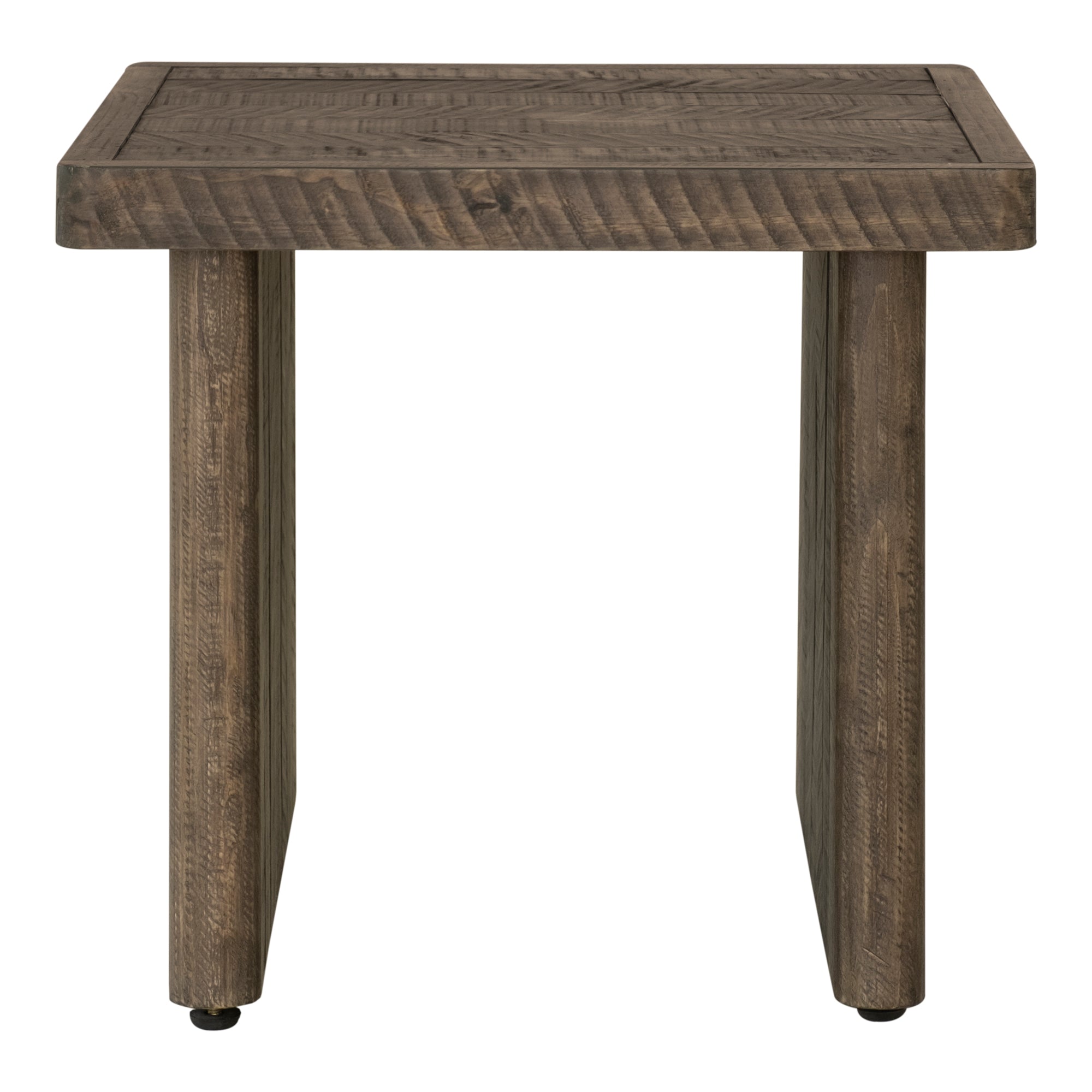 Monterey End Table Light Grey | Brown