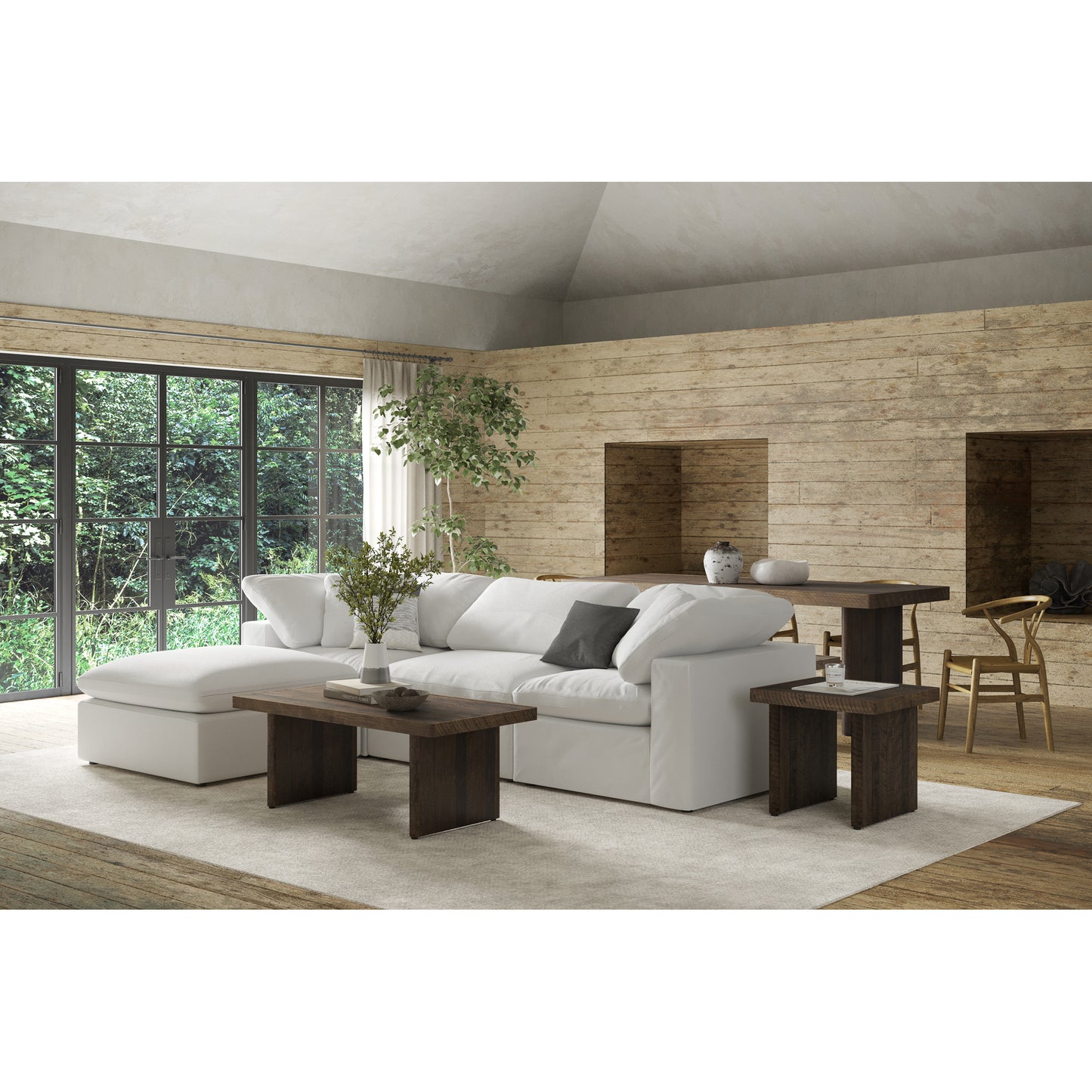 Monterey End Table Light Grey by Moe's Home