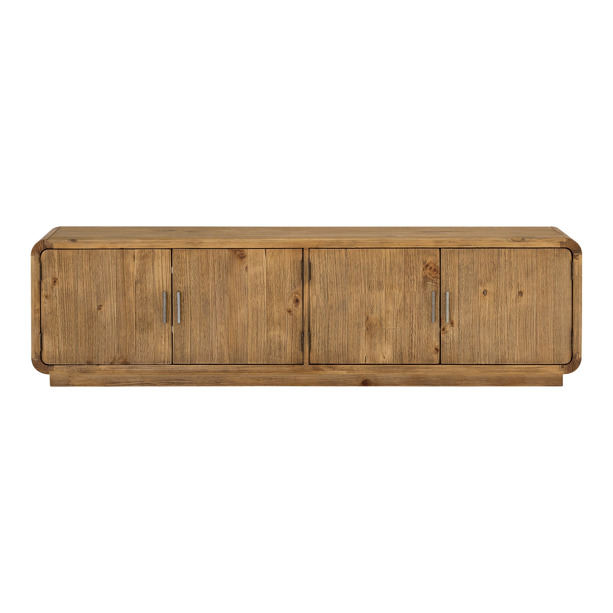 Monterey Media Cabinet Rustic Blonde | Natural