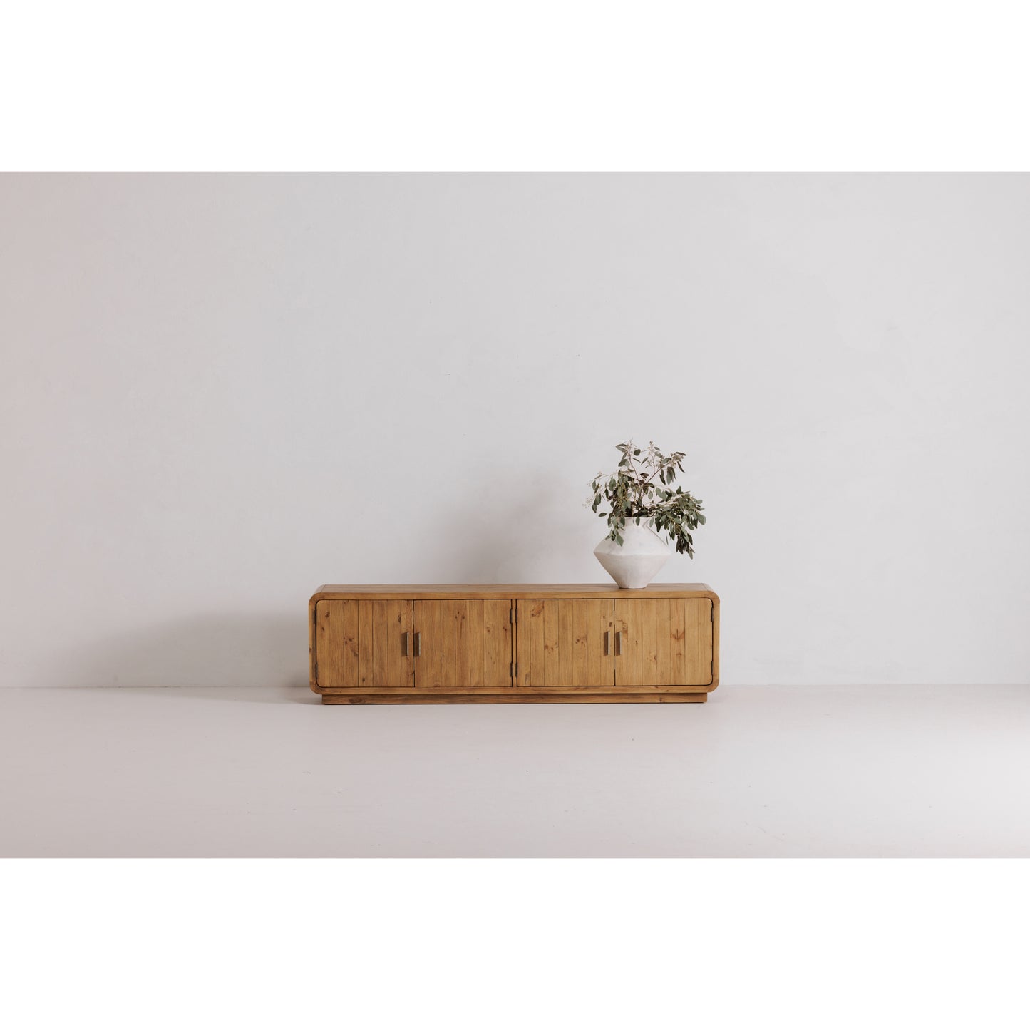 Monterey Media Cabinet Rustic Blonde by Moe's Home