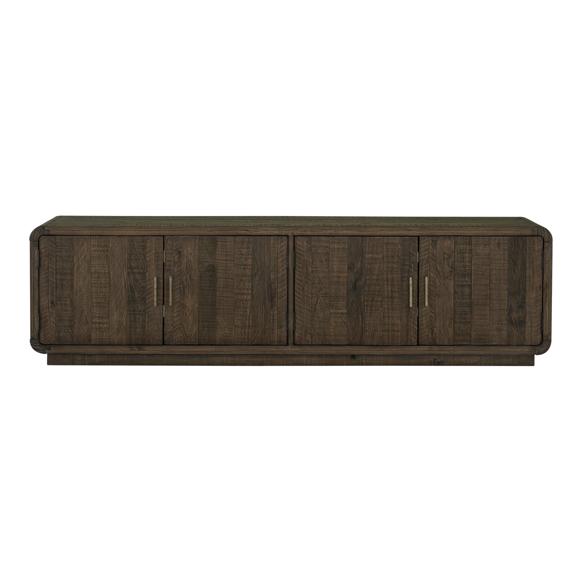 Monterey Media Cabinet Light Grey | Brown