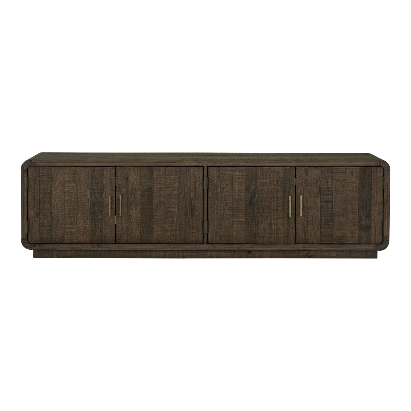 Monterey Media Cabinet Aged Brown | Brown