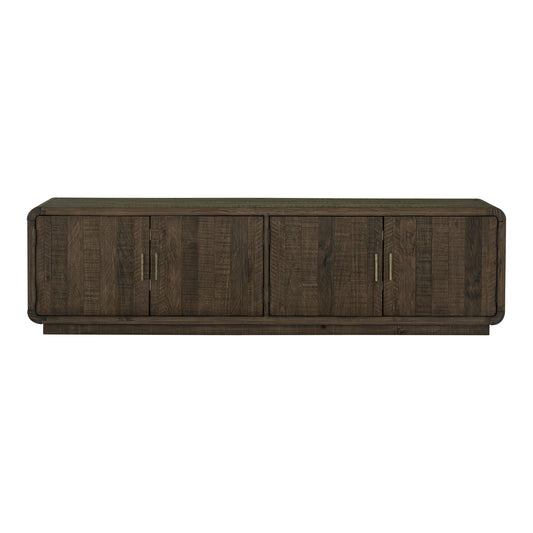 Monterey Media Cabinet Aged Brown | Brown