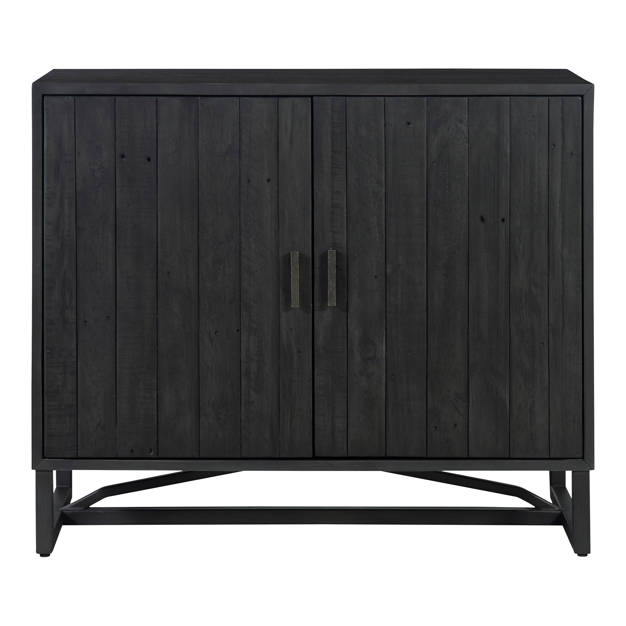 Sierra 2 Door Cabinet Black | Black