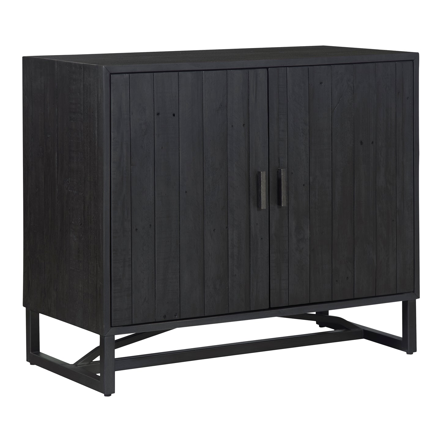 Sierra 2 Door Cabinet Black by Moe's Home