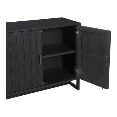 Sierra 2 Door Cabinet Black