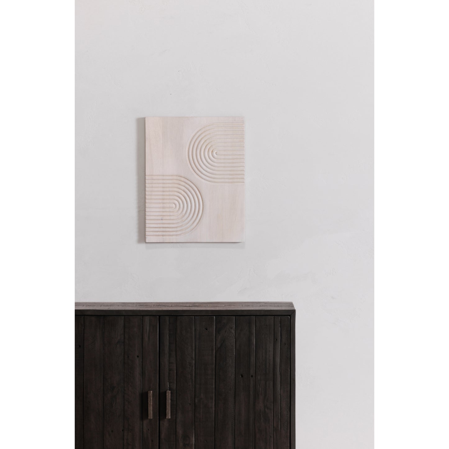 Sierra 2 Door Cabinet Black by Moe's Home