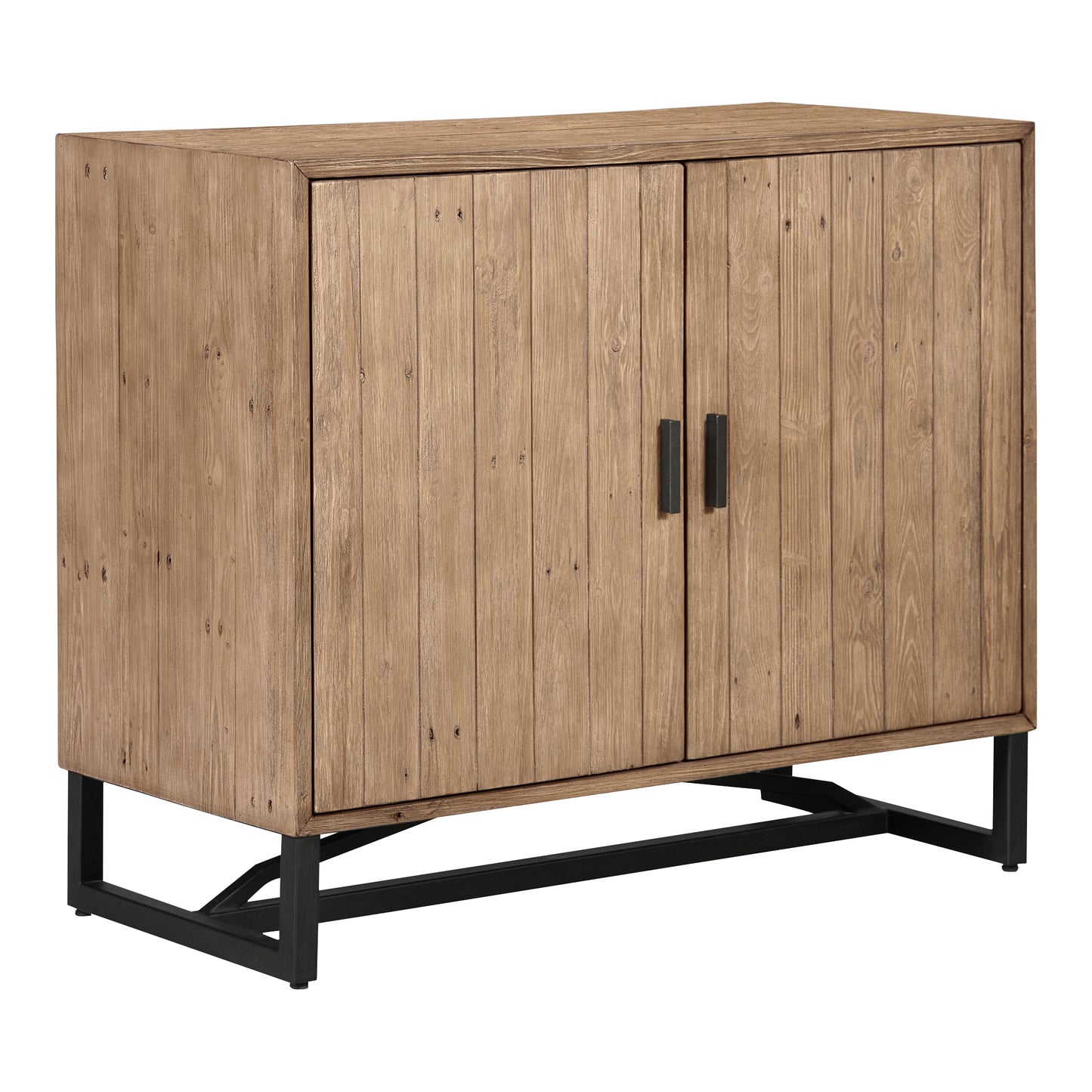 Sierra 2 Door Cabinet Natural by Moe's Home