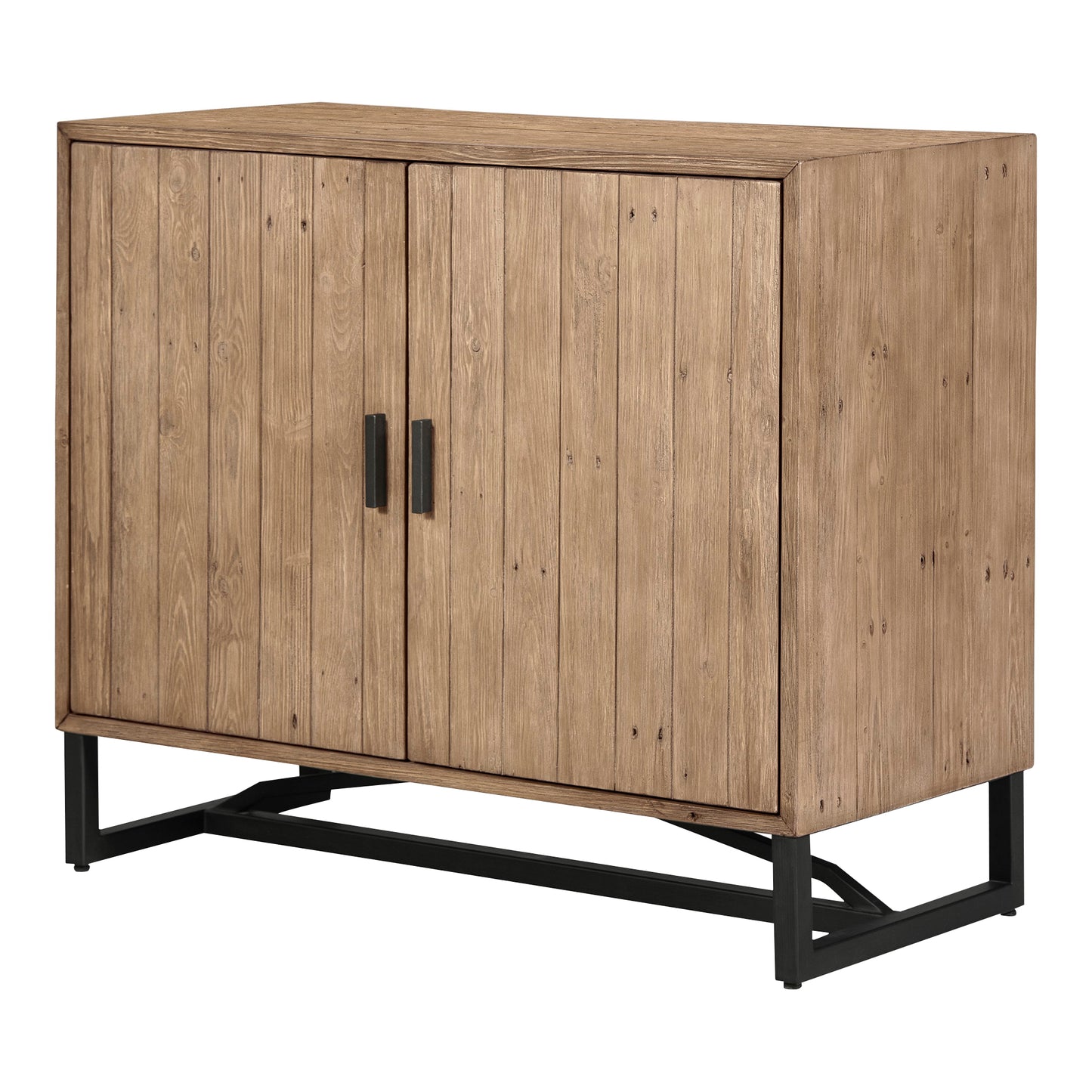 Sierra 2 Door Cabinet Natural by Moe's Home