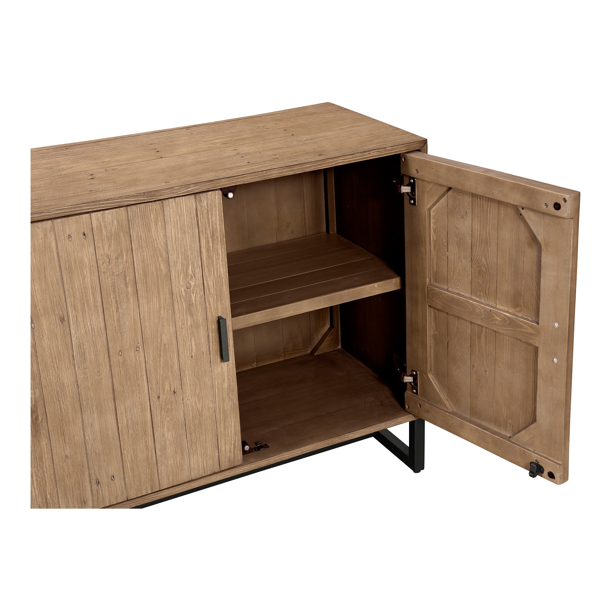 Sierra 2 Door Cabinet Natural