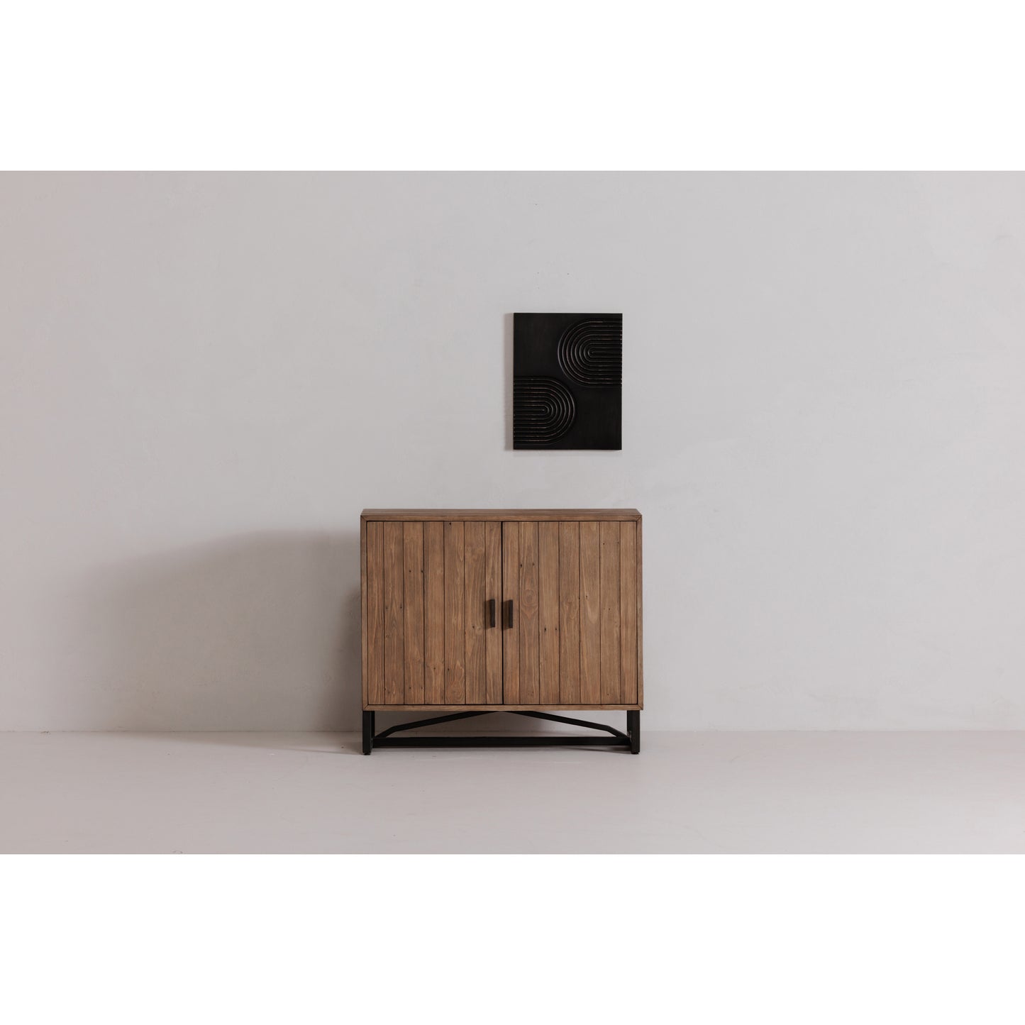 Sierra 2 Door Cabinet Natural by Moe's Home
