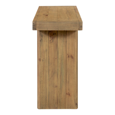 Monterey Console Table Rustic Blonde by Moe's Home