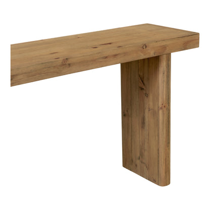 Monterey Console Table Rustic Blonde