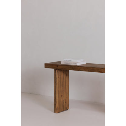 Monterey Console Table Rustic Blonde