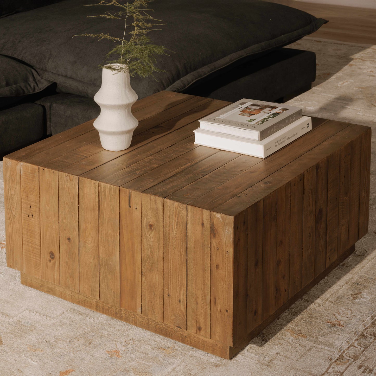 Jasper Coffee Table Natural by Moe's Home