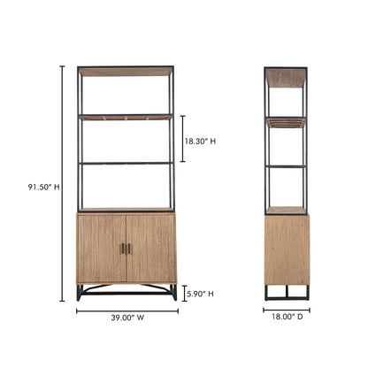 Sierra Bookshelf Natural