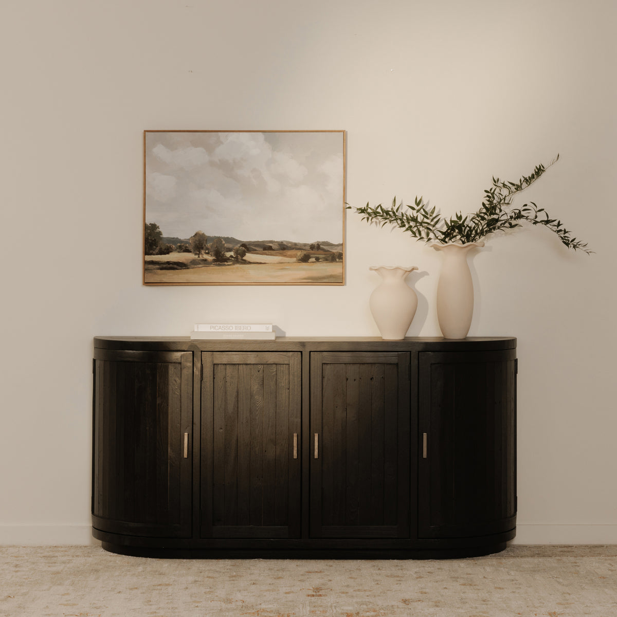 Nicola Sideboard Black by Moe's Home