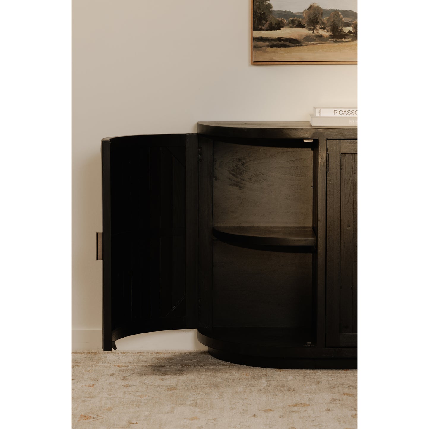 Nicola Sideboard Black by Moe's Home
