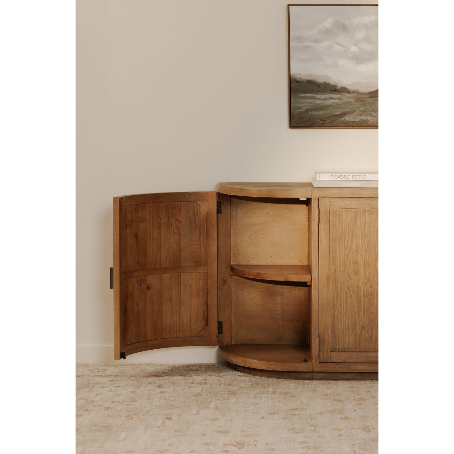 Nicola Sideboard Natural by Moe's Home