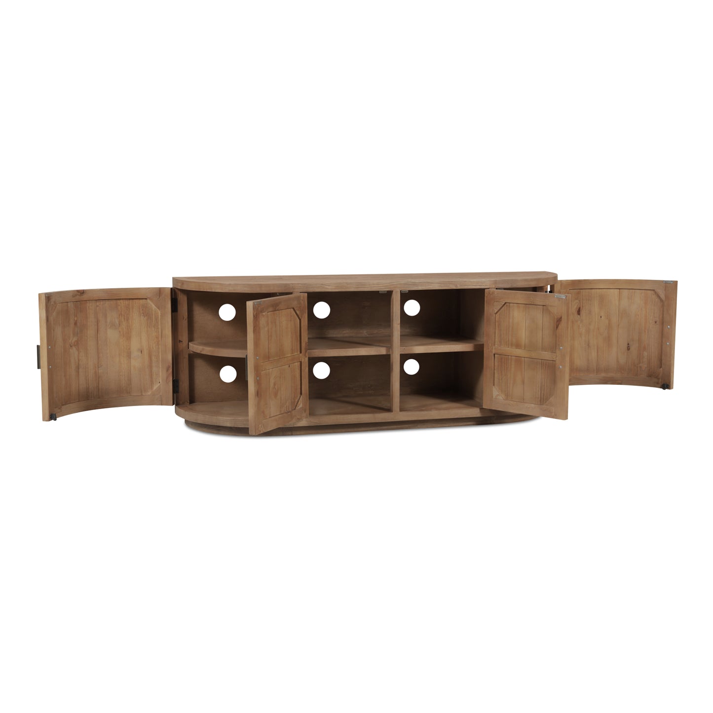 Nicola Media Cabinet Natural by Moe's Home