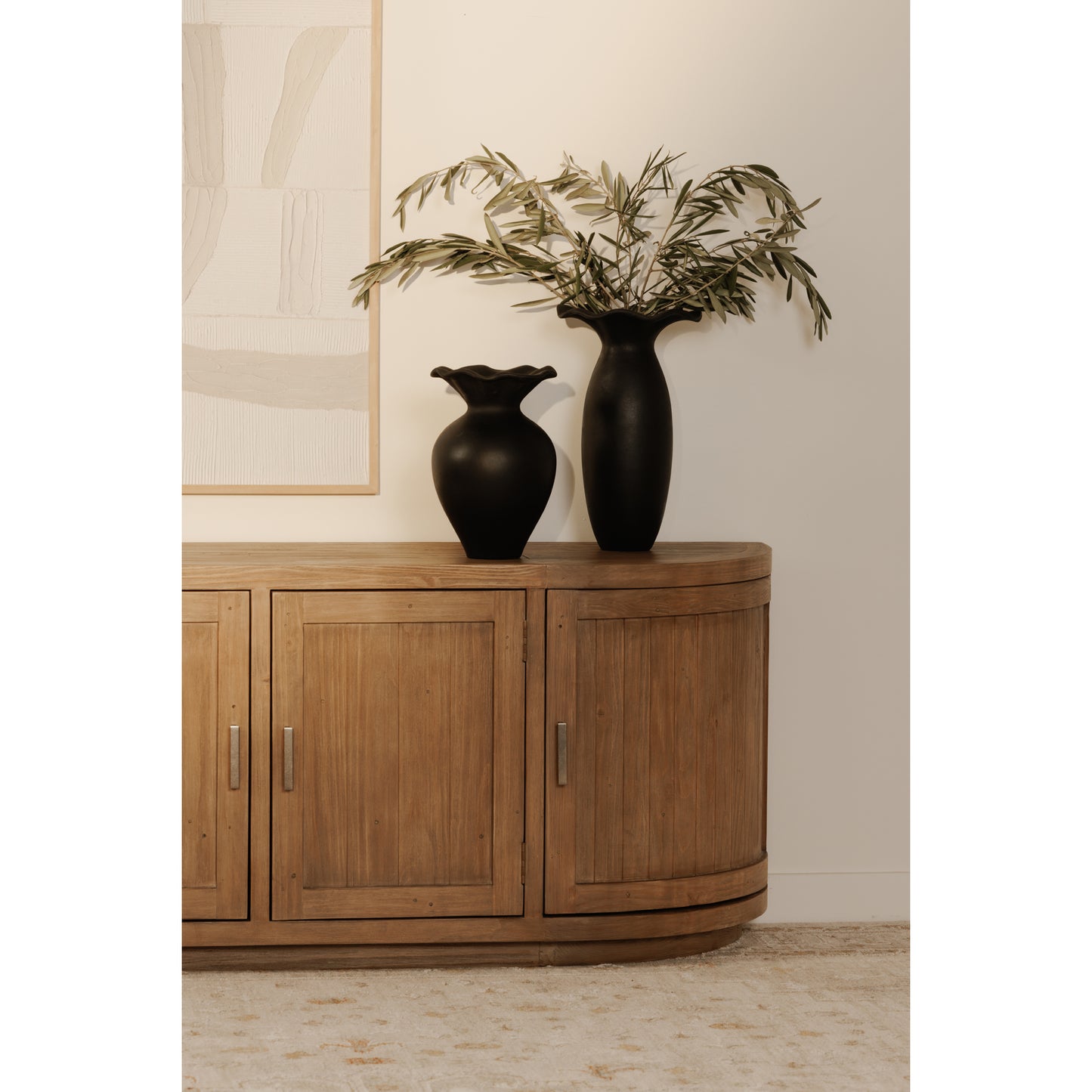 Nicola Media Cabinet Natural by Moe's Home