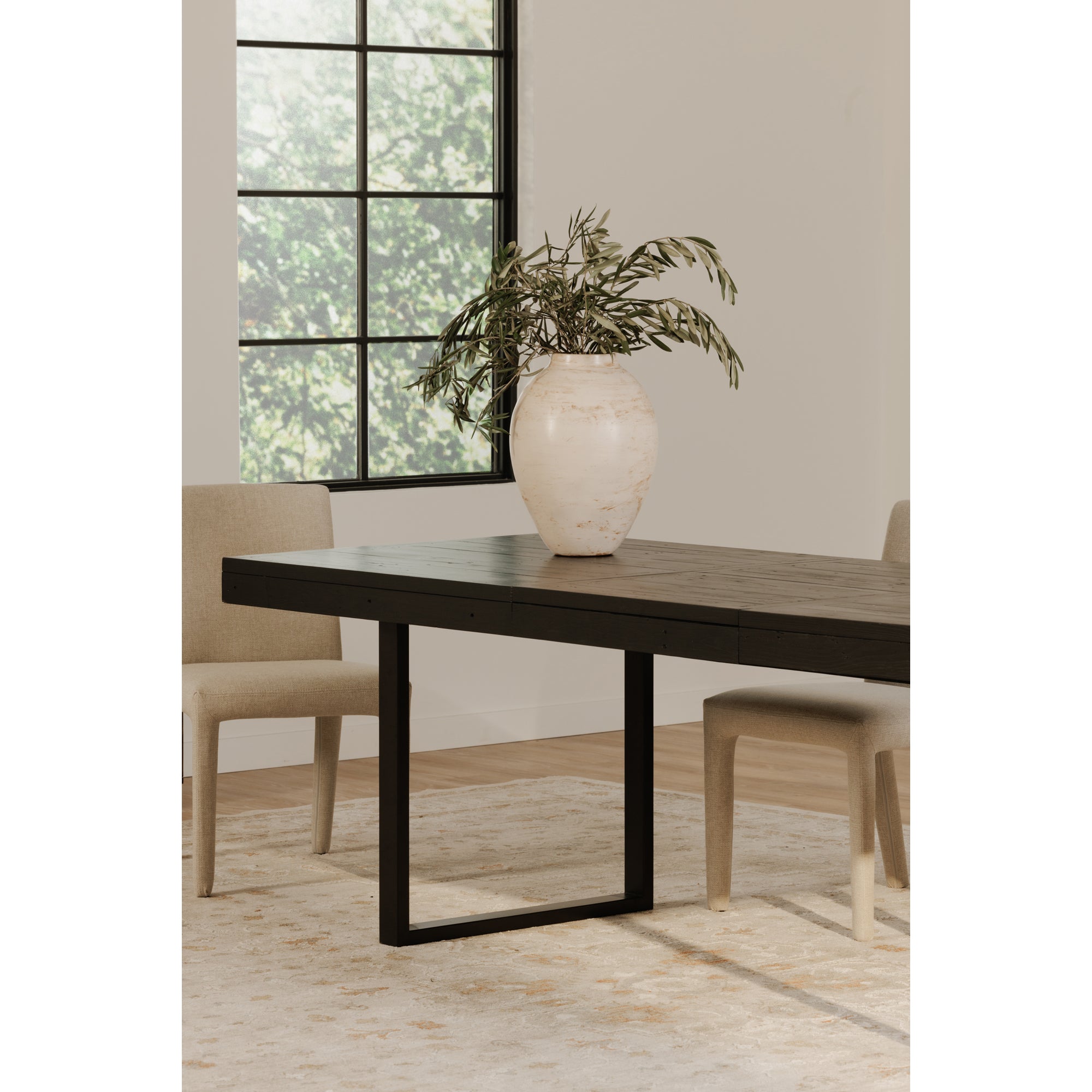 Ben Extension Dining Table Black