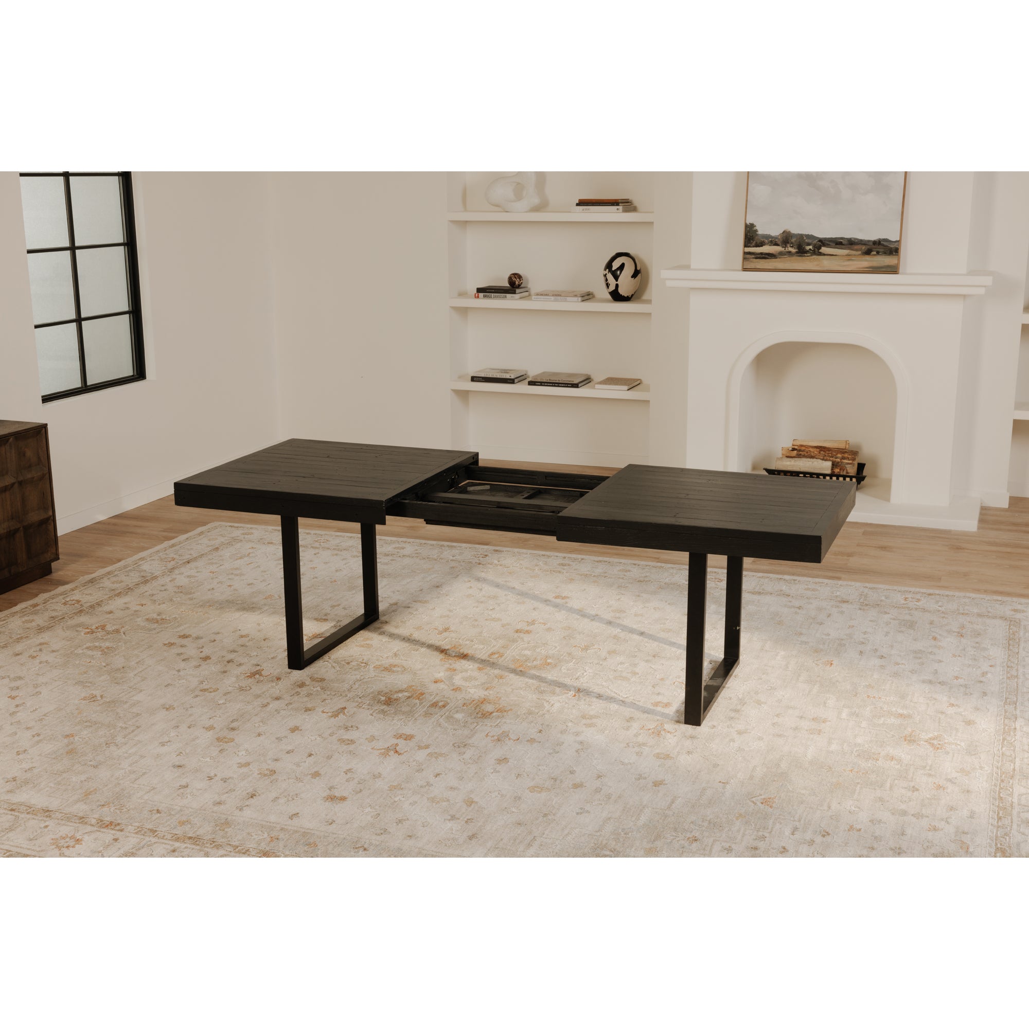 Ben Extension Dining Table Black