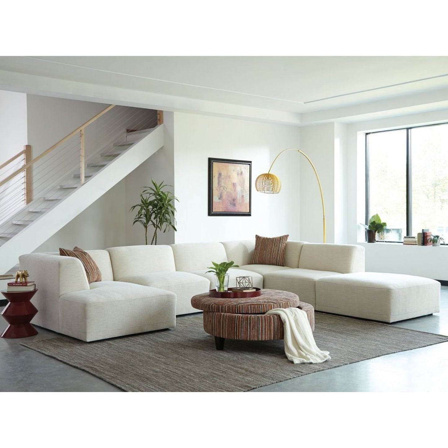 FINN LAF-ARM SOFA-BUMBER CHAISE SECTIONAL